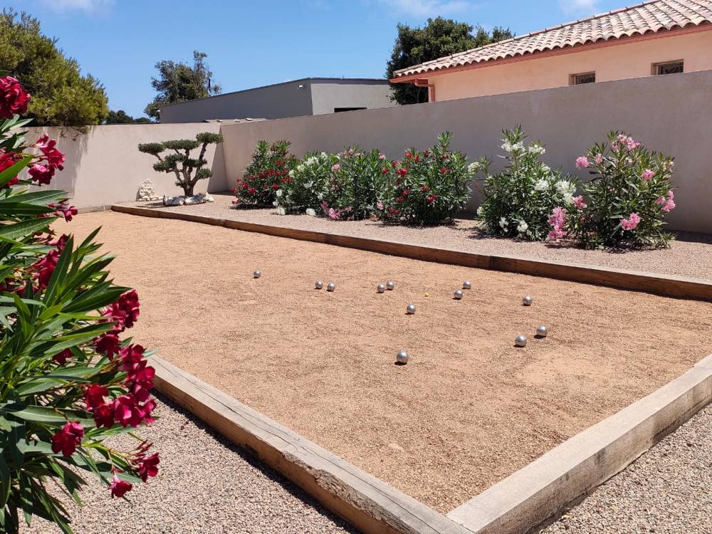 Terrain de pétanque